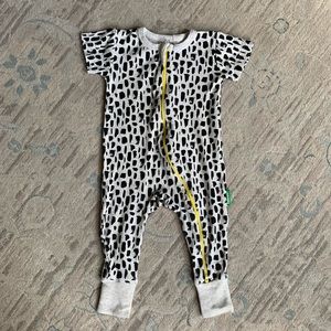 Parade Organics 2-Way Zip Romper - Short Sleeve